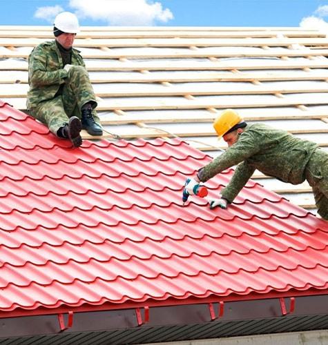 Ремонт кровли жилого дома в Анжеро-Судженске